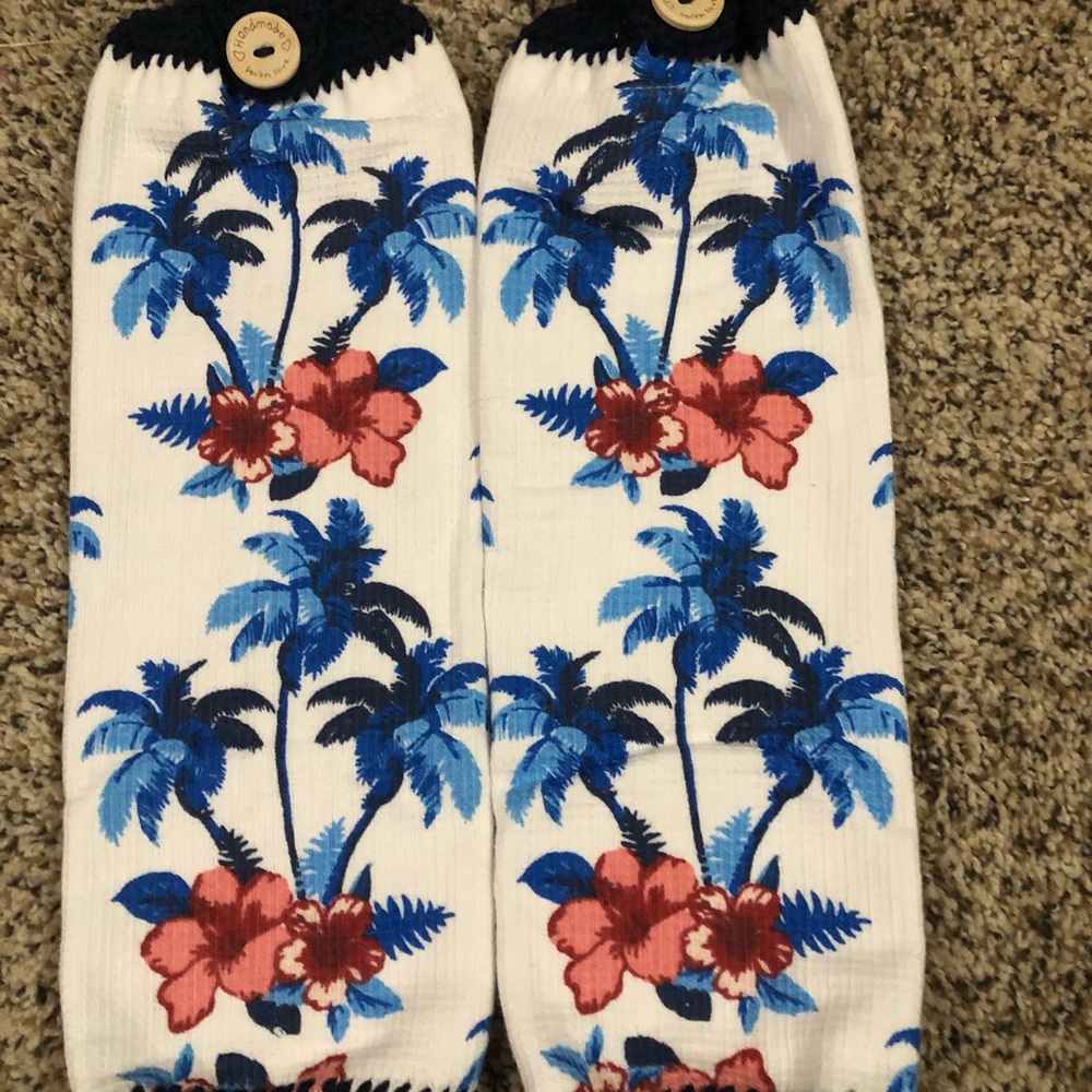 Palm Trees Kitchen Set - Picture 2 of 3